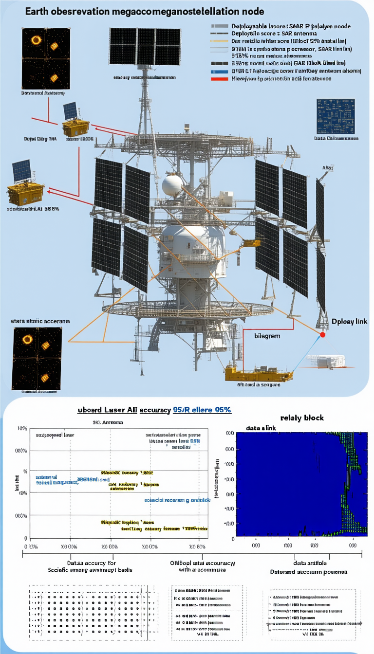 The Image Is A Diagram Showing The Different Parts Of A Spacecraft