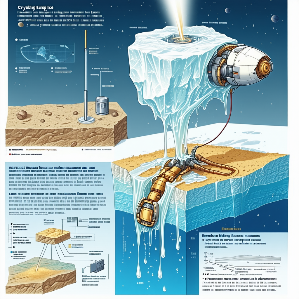 A Large Iceberg Is Shown In A Diagram, With A Large Hole In The Center