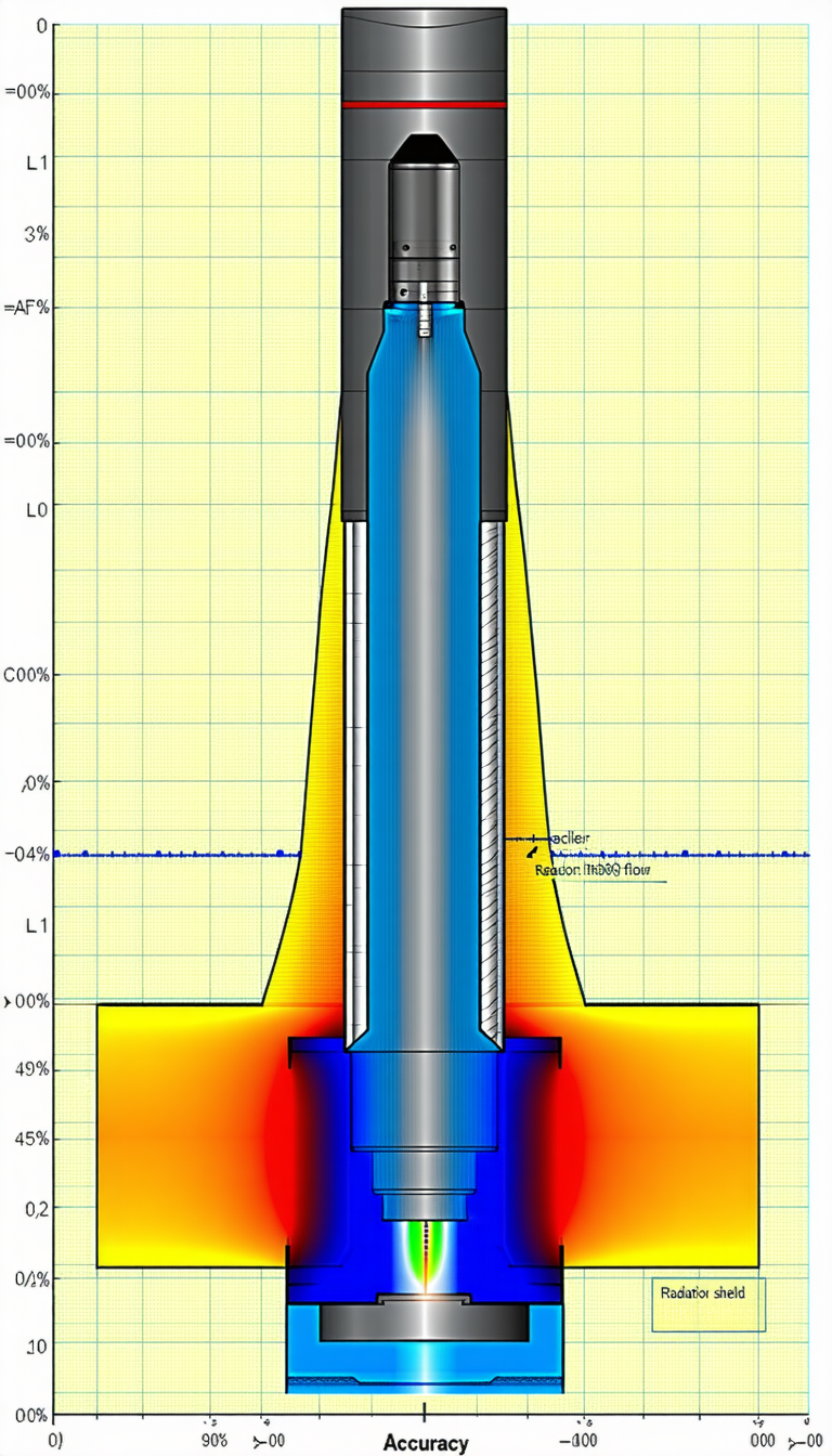 A Blue Tube With A Yellow Tip, Which Is Likely A Part Of A Machine Or A Device