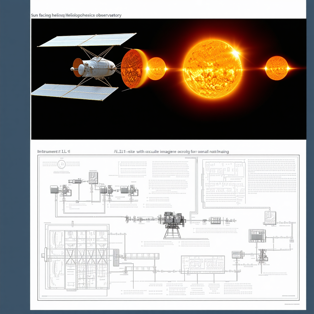 The Image Is A Drawing Of A Spacecraft, Which Appears To Be A Large Satellite