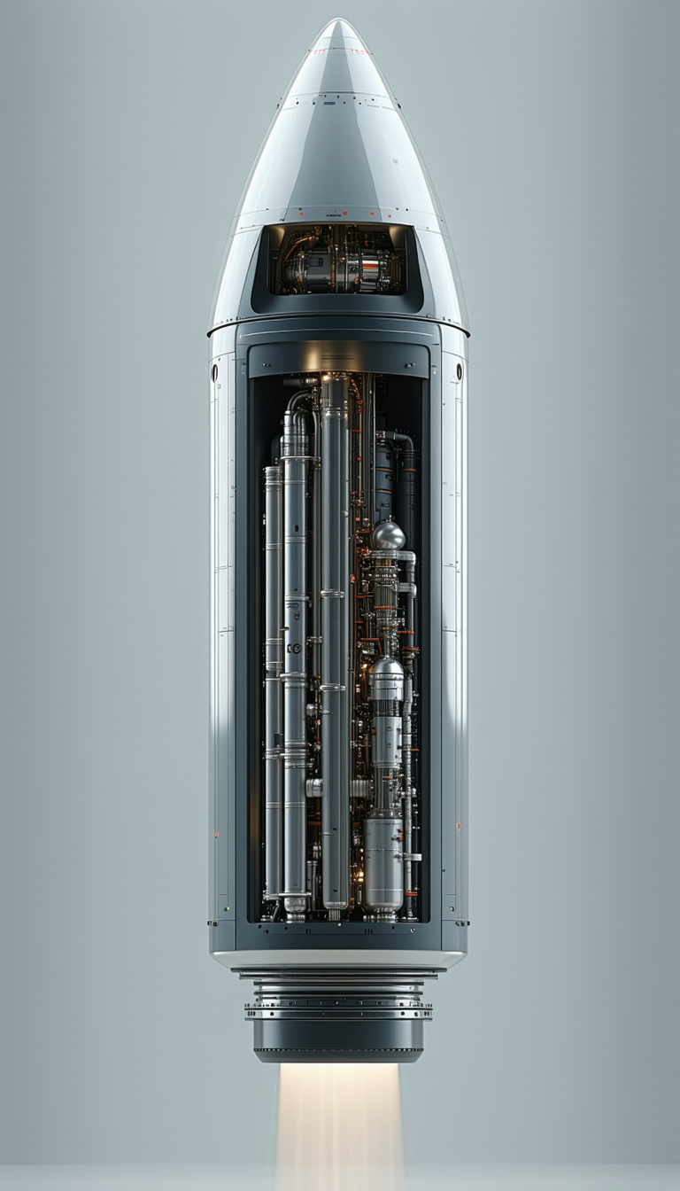 A Large, Cylindrical Object Is Shown In A Close-up View