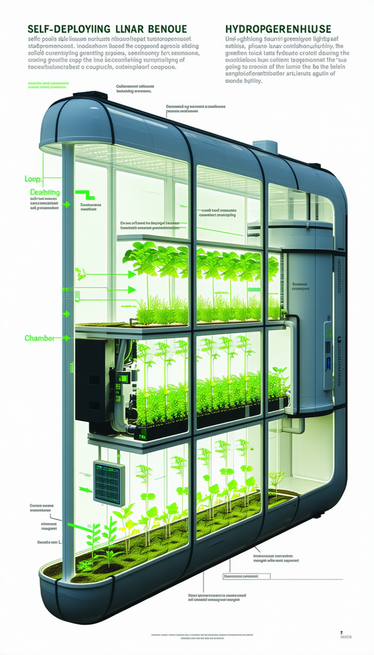 A Large, Well-lit Greenhouse Filled With Various Plants