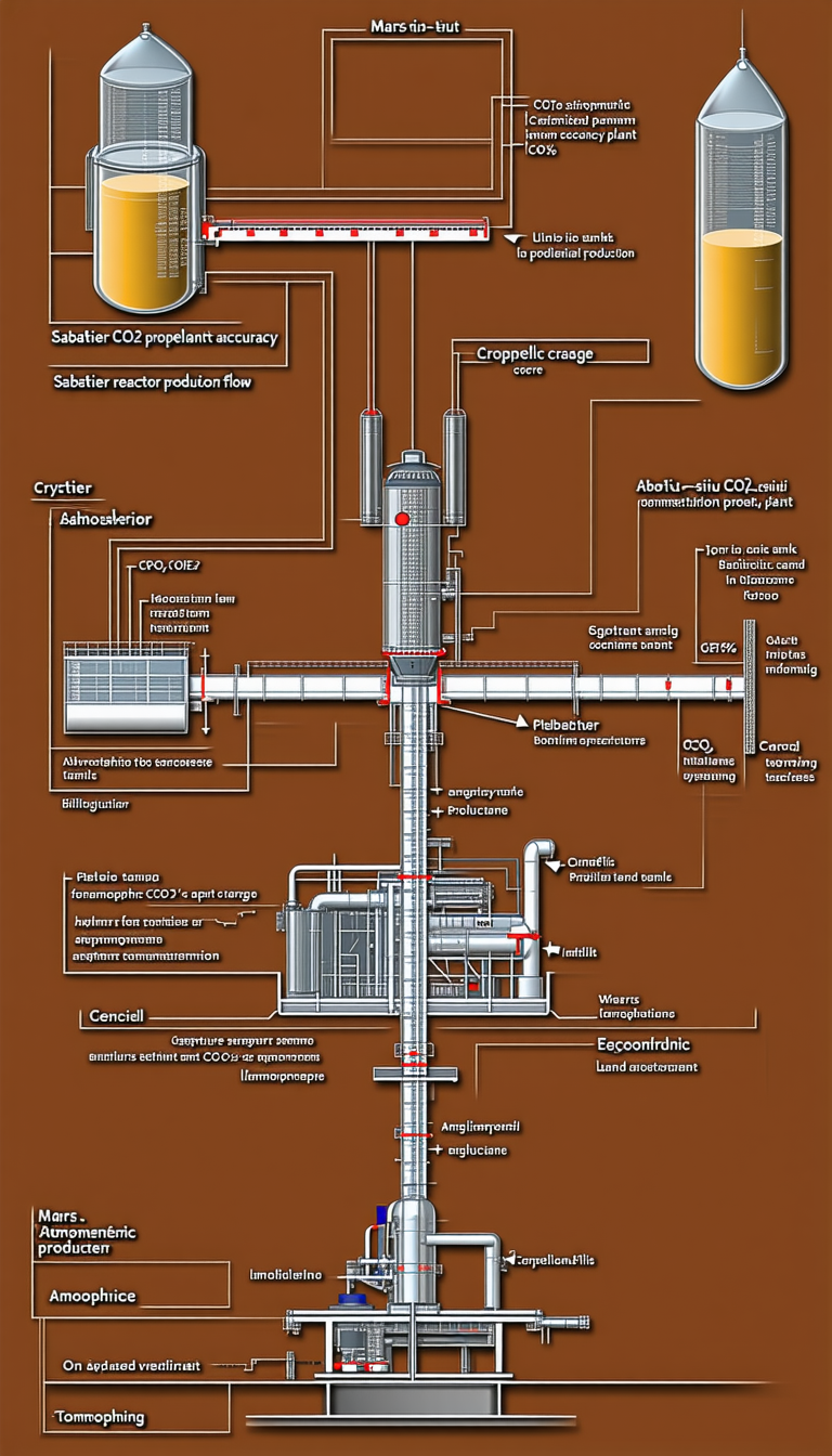 A Diagram Is Shown Of A Chemical Plant, With Various Pipes And Equipment Labeled