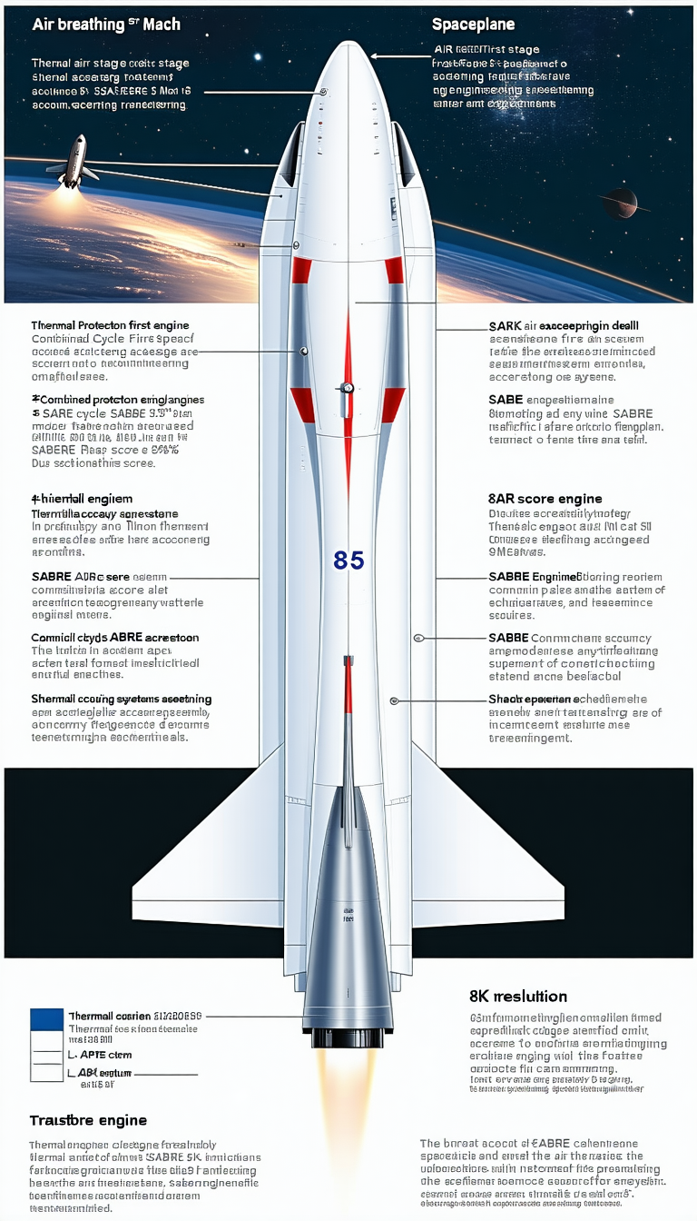 The Image Is A Diagram Of A Rocket Engine, Showing The Various Components And Their Functions