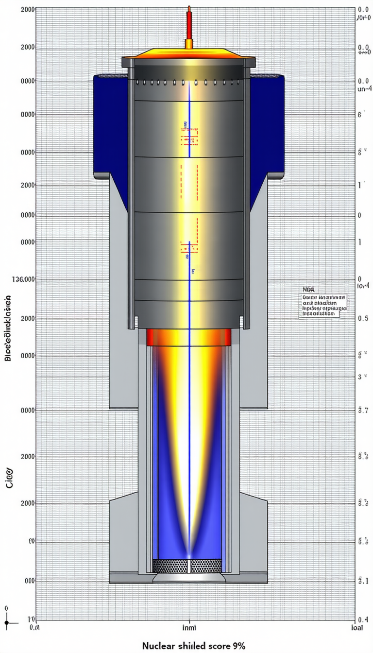 A Blue And Yellow Tube, Which Appears To Be A Part Of A Machine Or A Device