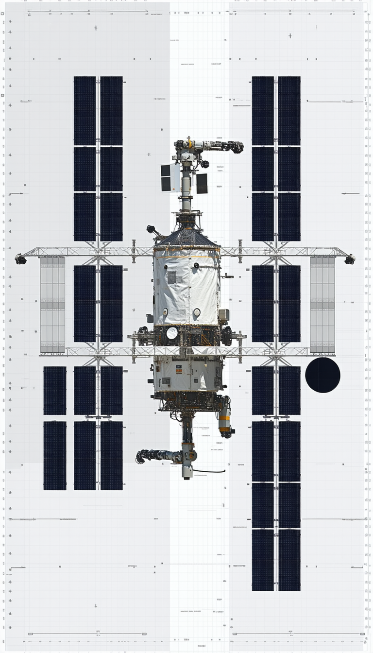A Space Shuttle Is Docked At The International Space Station