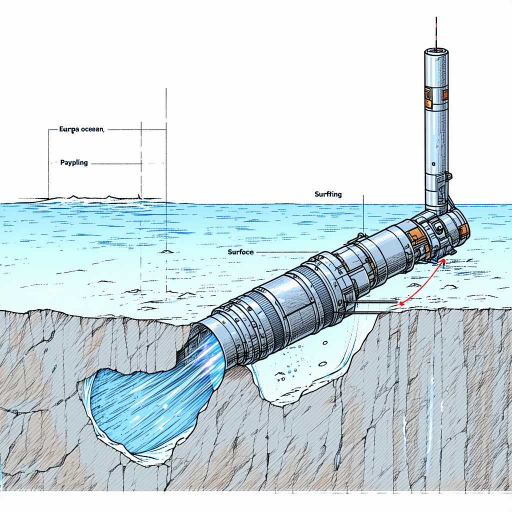A Large Pipe Is Sticking Out Of The Ground, With A Blue Water Flowing Through It
