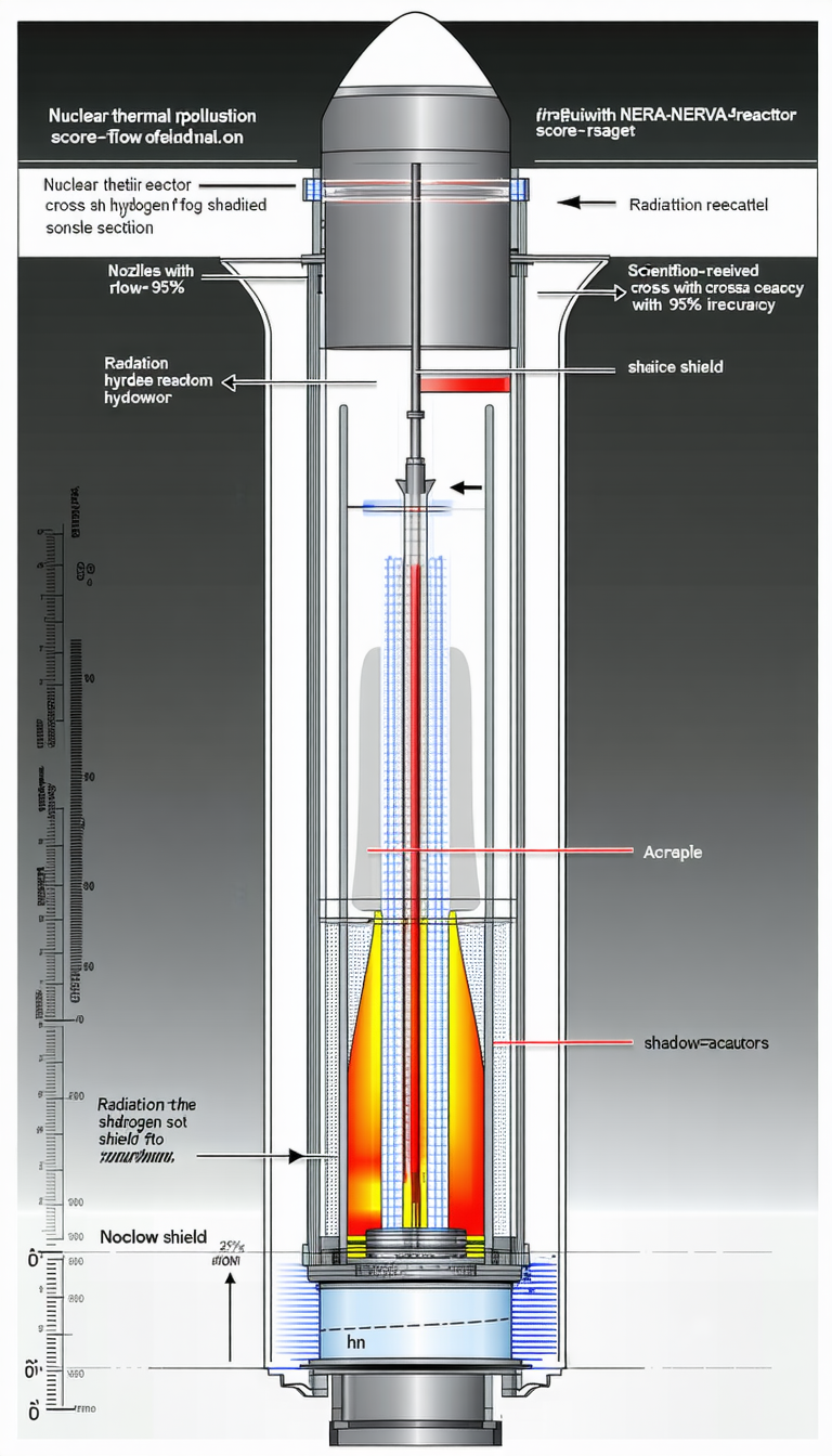 A Large, White, Cylindrical Object With A Red Line Running Through It