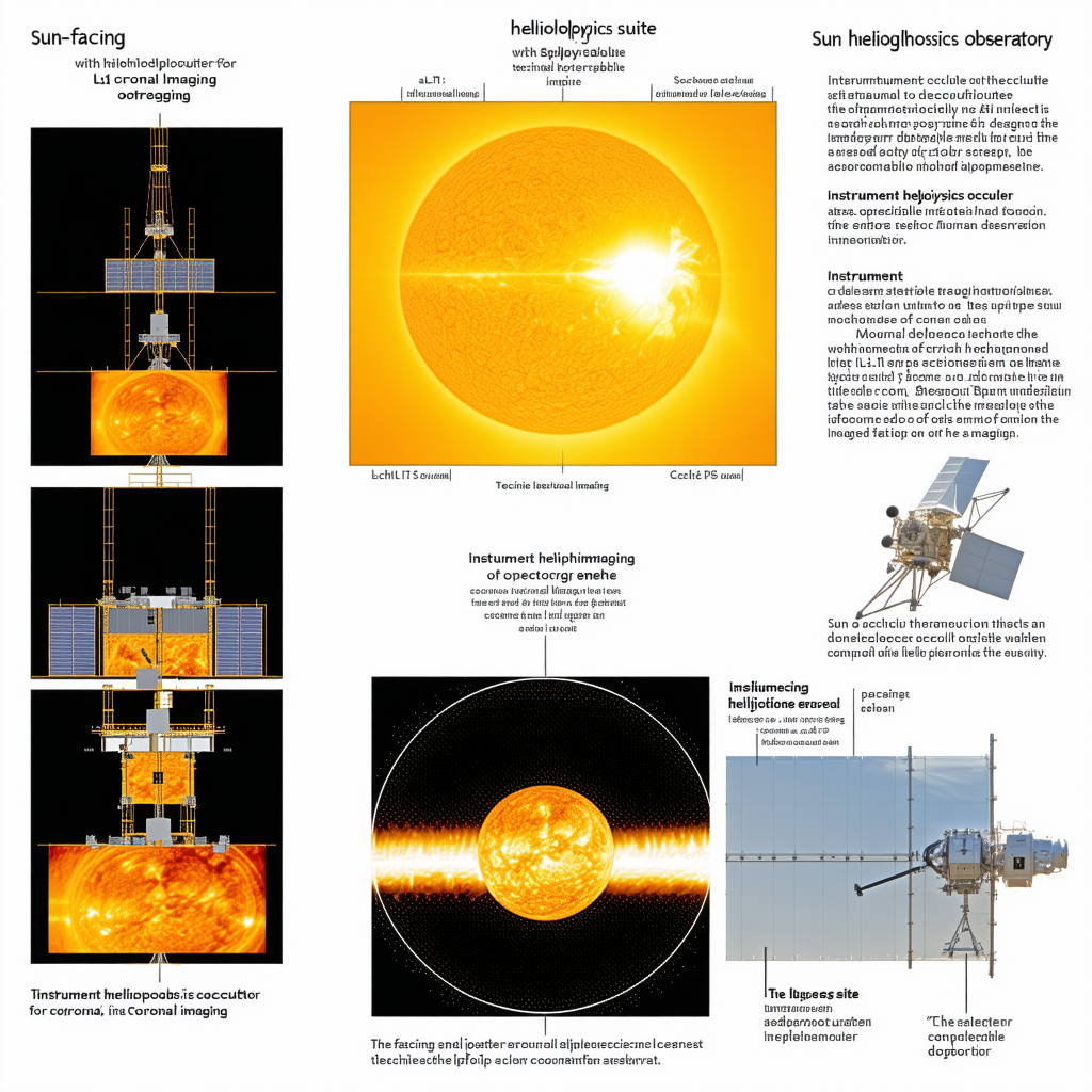The Image Is A Diagram That Shows The Different Parts Of A Spacecraft