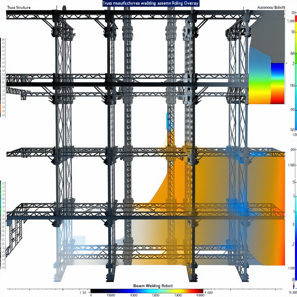 The Image Is A 3d Model Of A Large Building, Possibly A Factory Or A Bridge