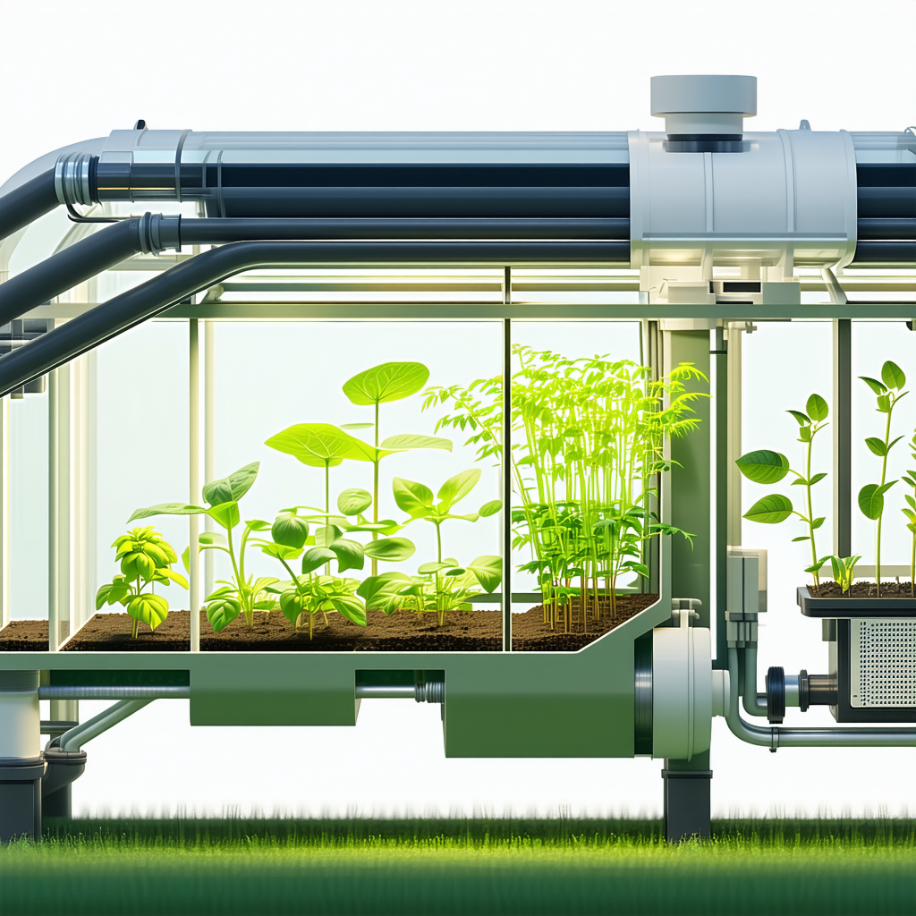 A Large Greenhouse Filled With Various Plants