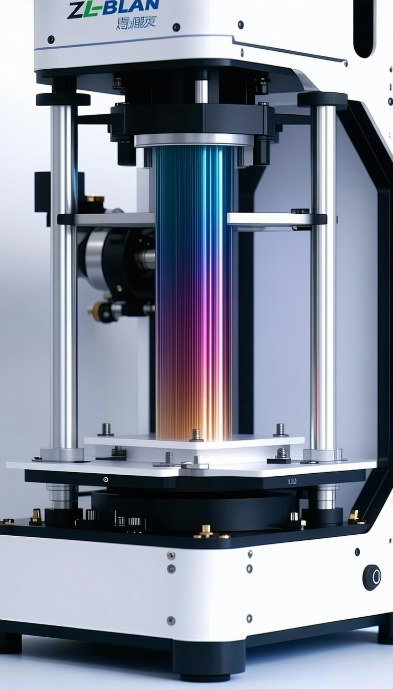 A Large, Colorful, And Vibrant Light Display