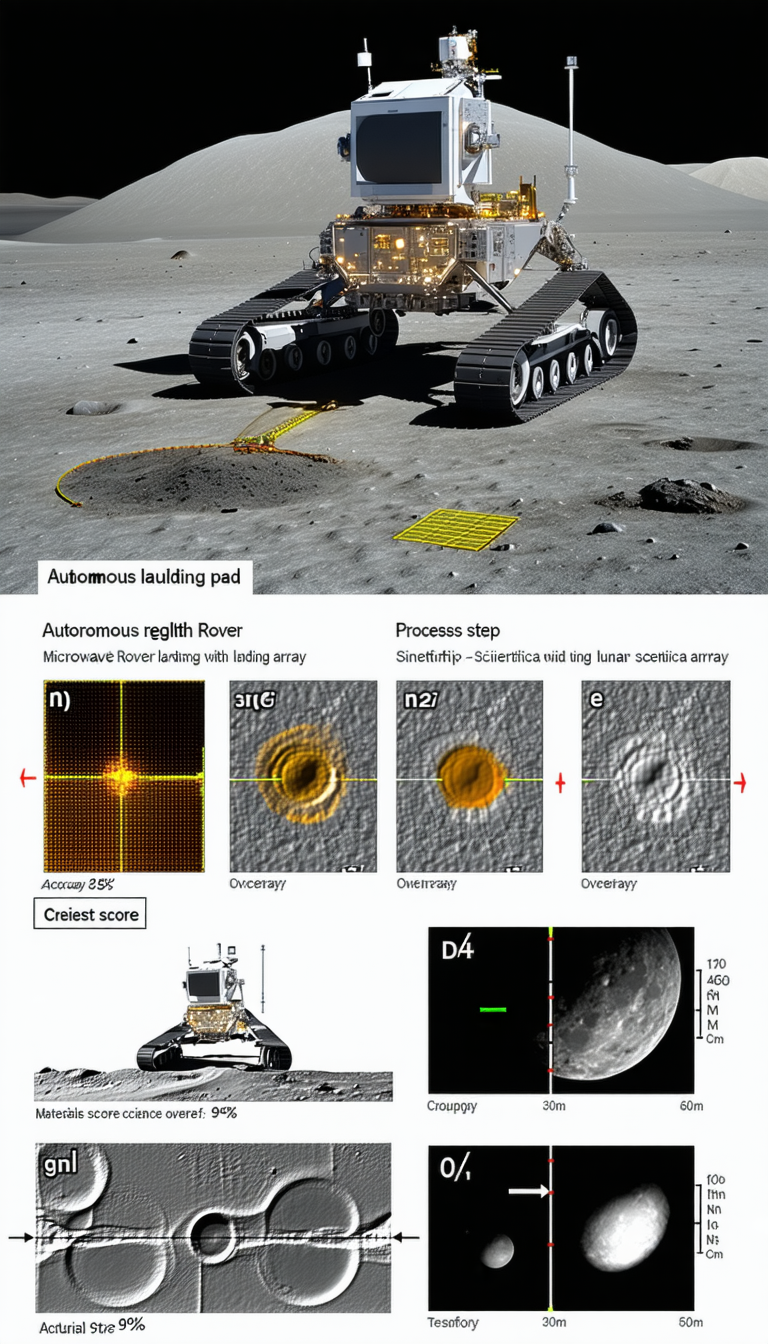 The Image Is A Diagram Showing The Process Of Making A Rover
