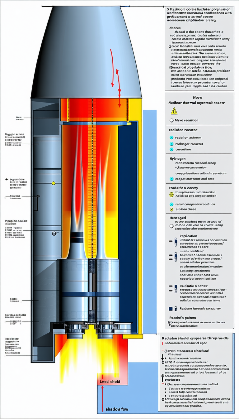 A Diagram Is Displayed On A Computer Screen, Showing A Nuclear Reactor