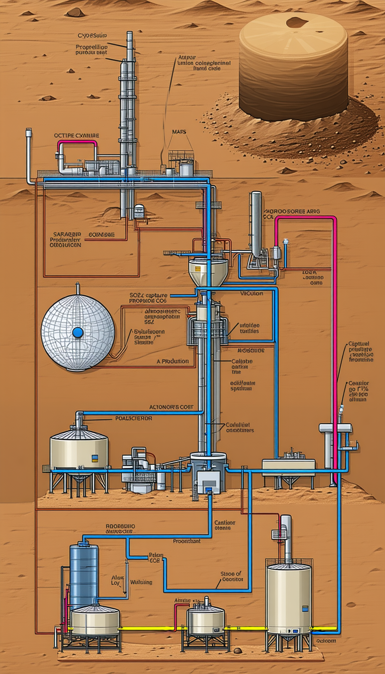 detailed diagram chemical plant