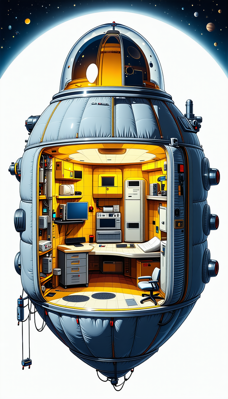 In The Image, There Is A Large, Open Space With A Variety Of Objects Inside