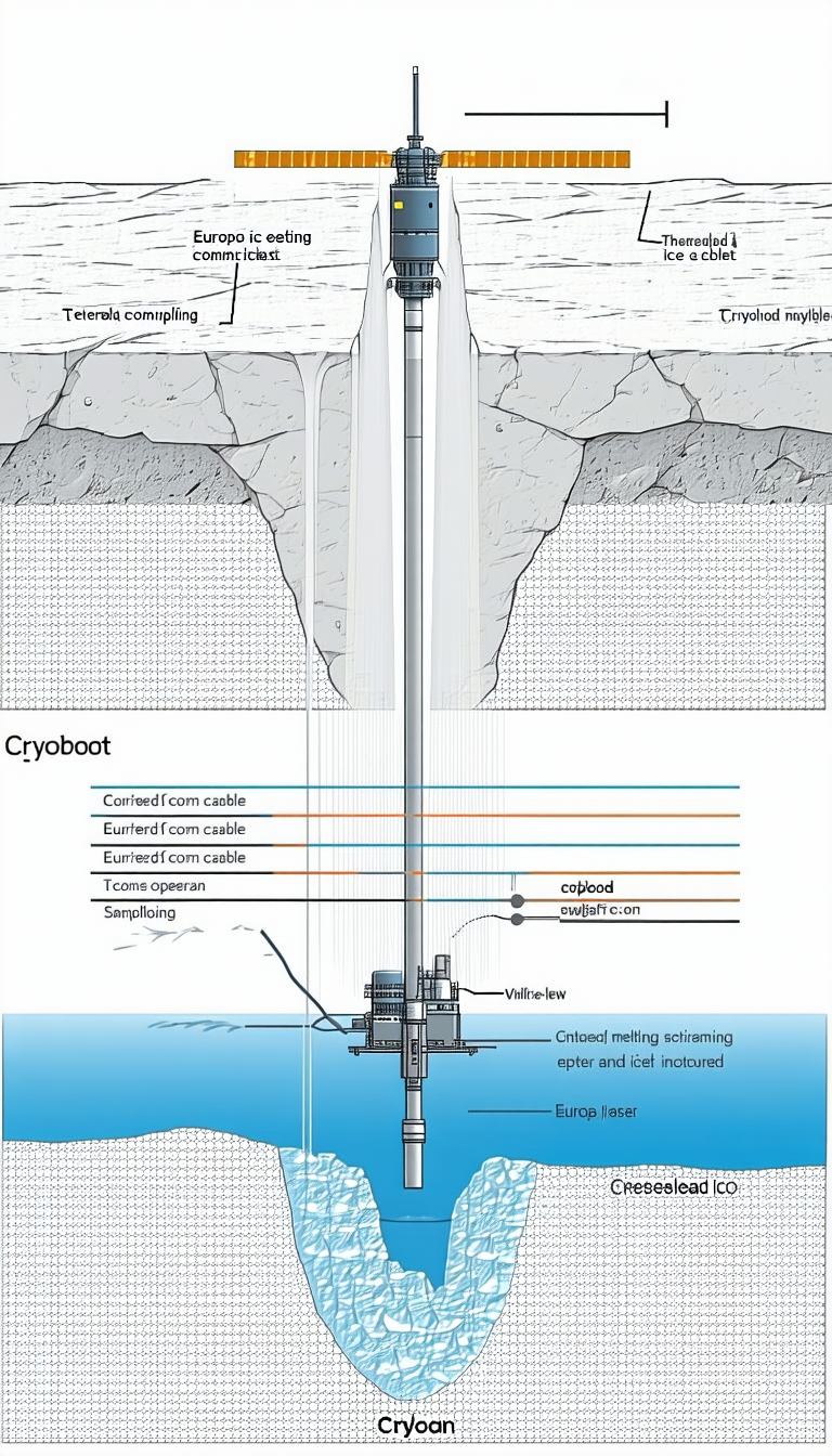 The Image Is A Diagram Showing The Process Of Drilling For Oil