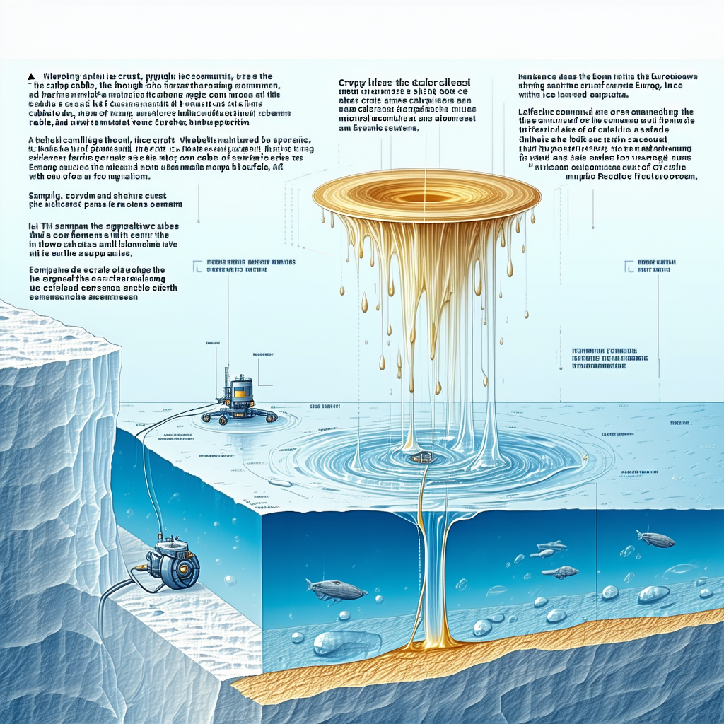 The Image Is A Diagram Showing The Process Of Oil Drilling