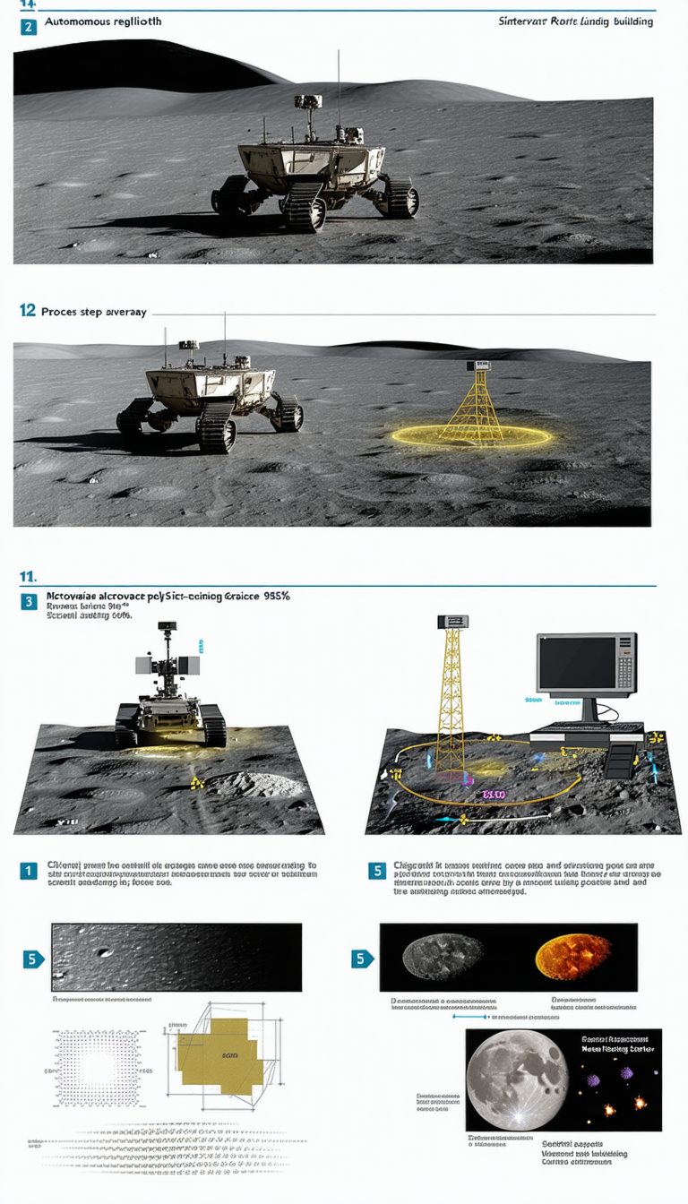 The Image Is A Diagram Showing The Process Of A Space Mission