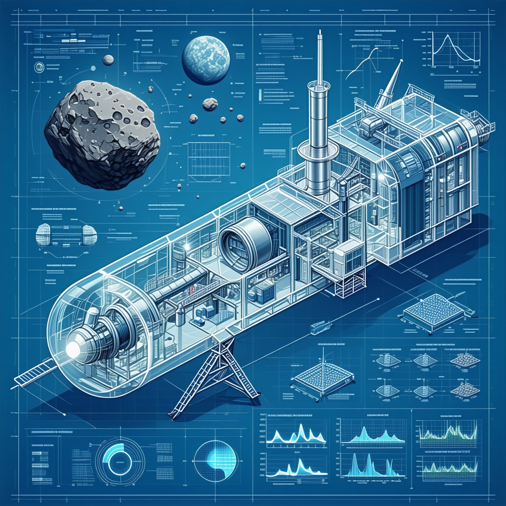 blue white illustration spacecraft