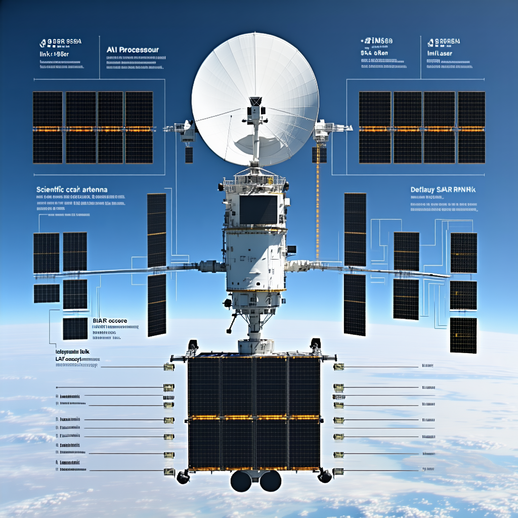 The Image Is A Diagram Of A Space Shuttle, Showing Its Various Components And Their Functions