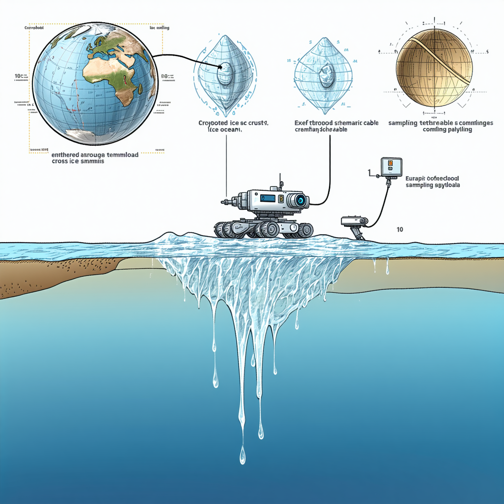 A Cartoon Illustration Of A Submarine Is Shown In A Blue Ocean