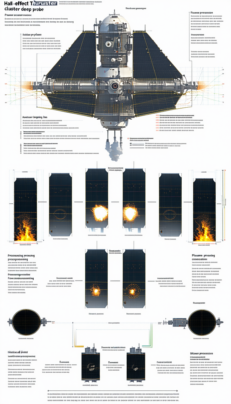 A Large Poster Is Displayed, Showing A Spacecraft With A Large Engine