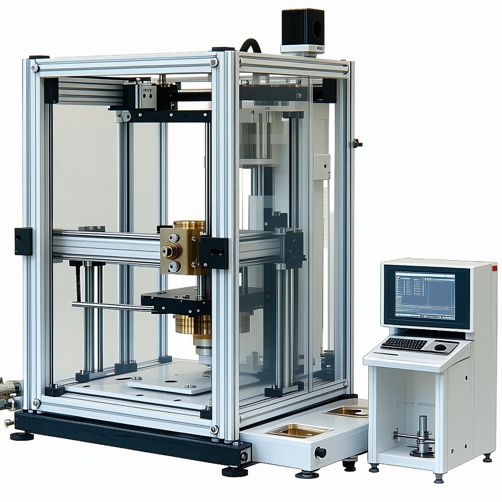 A Large, White, And Metallic Machine With A Glass Front