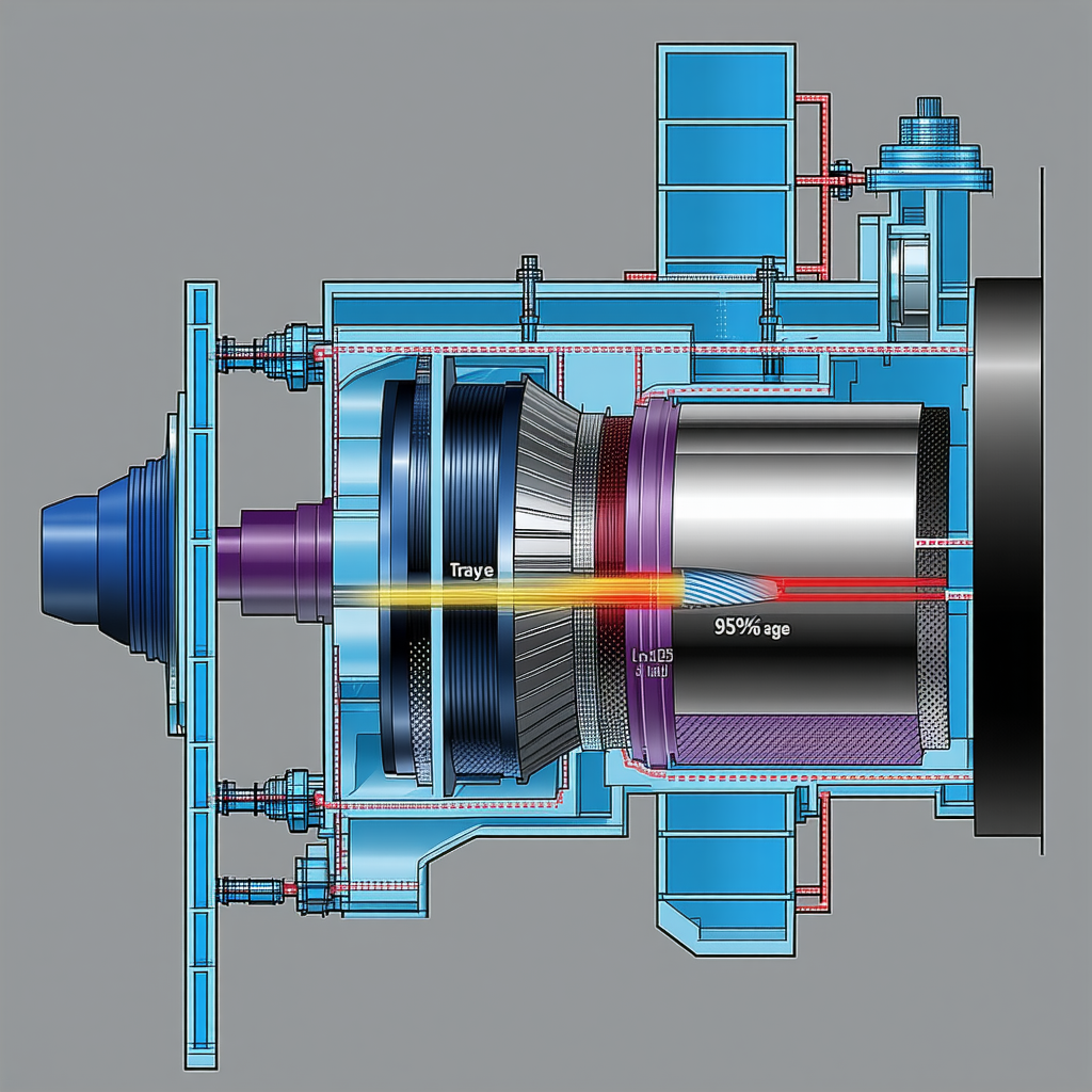 A Blue And Purple Engine Is Shown In A Diagram