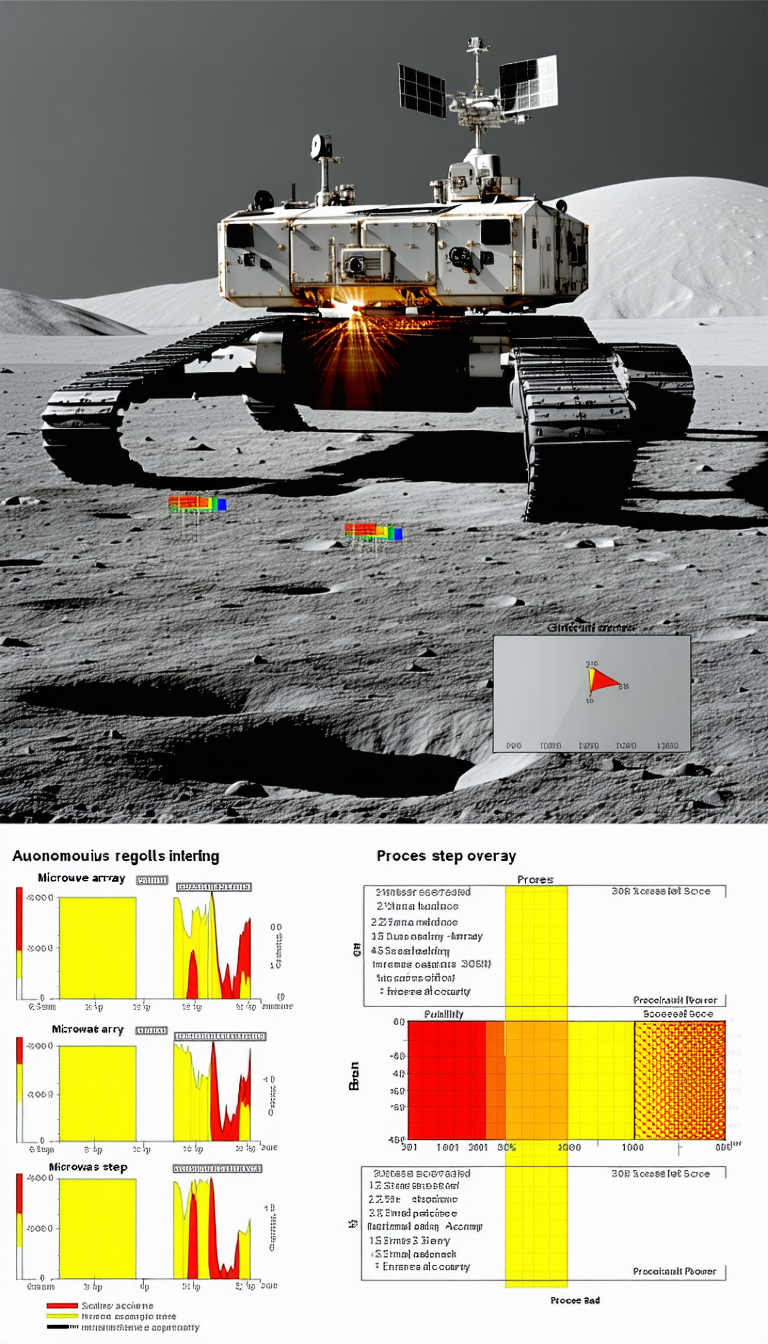 A Robotic Vehicle, Possibly A Rover, On A Rocky Surface
