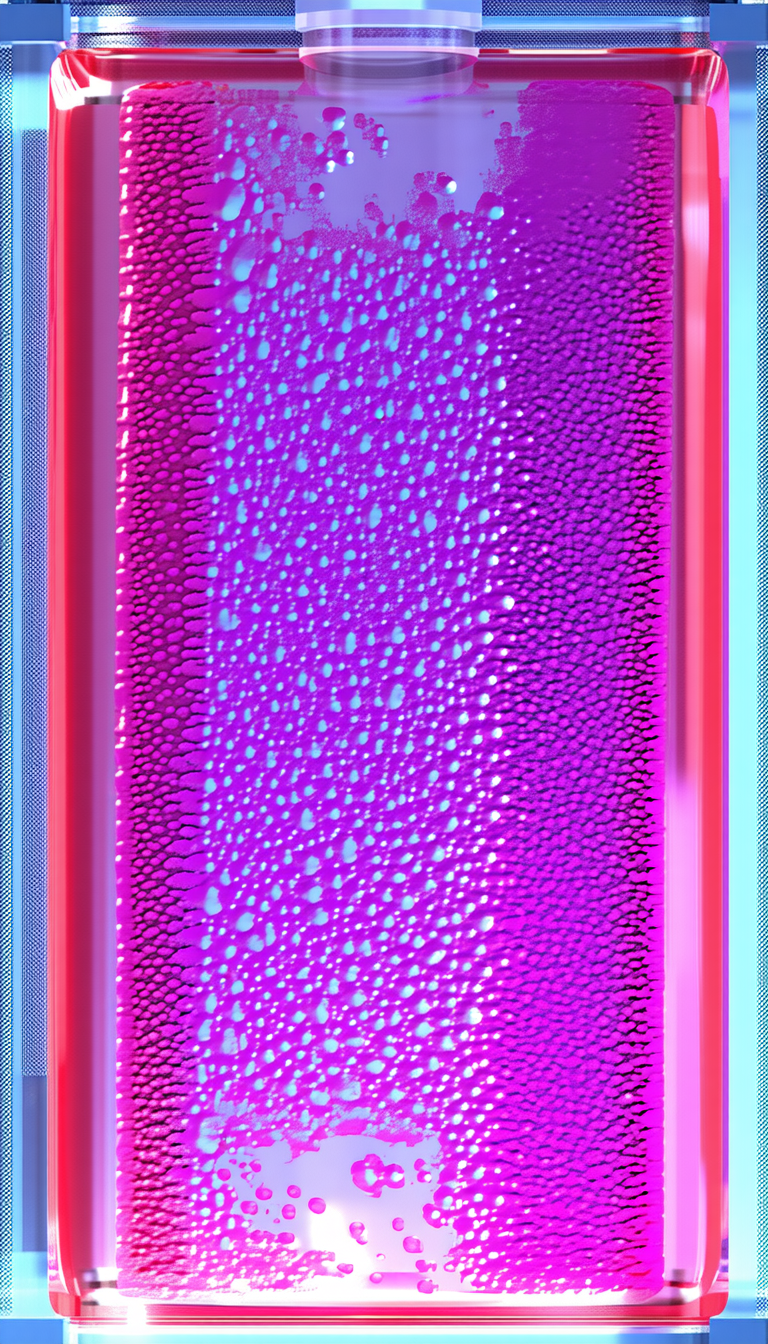 A Purple And Pink Background With A Blue Stripe