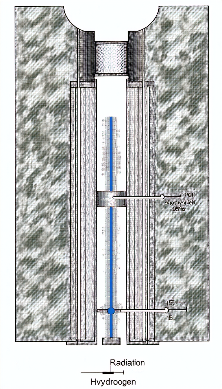 A Blue And White Tube Is Shown In A Close-up View