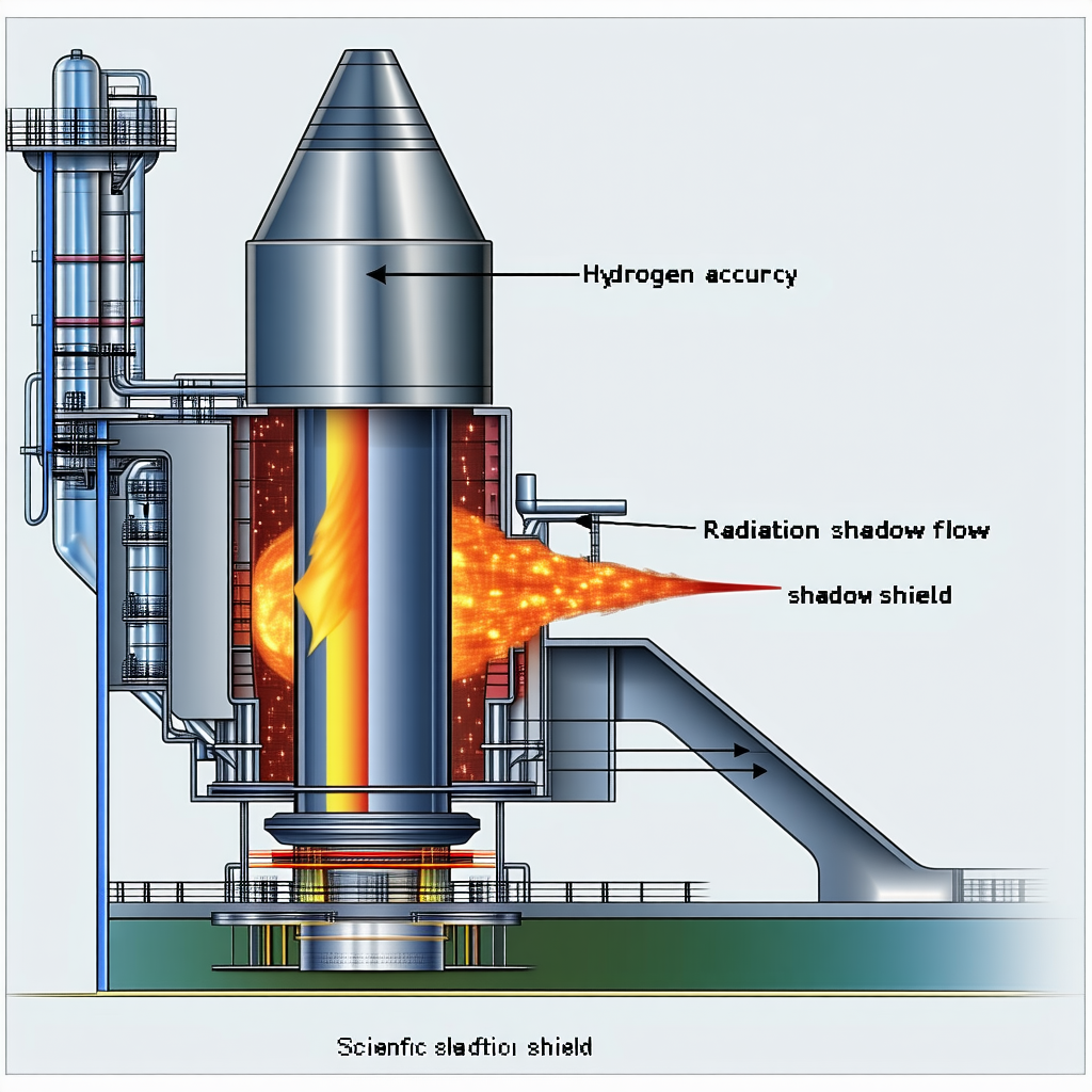 The Image Is A Diagram Of A Rocket Engine, Showing The Various Components And Their Functions