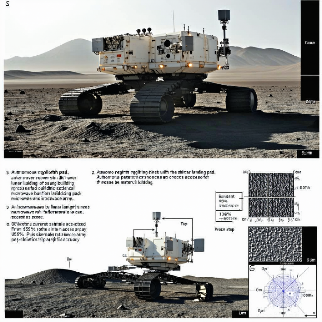 The Image Is A Diagram Of A Rover Vehicle, Showing Its Various Components And Their Functions