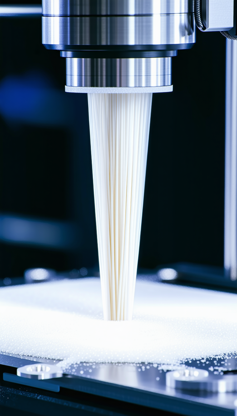 A White Plastic Tube With A Yellowish Hue, Which Is Likely A Plastic Tube