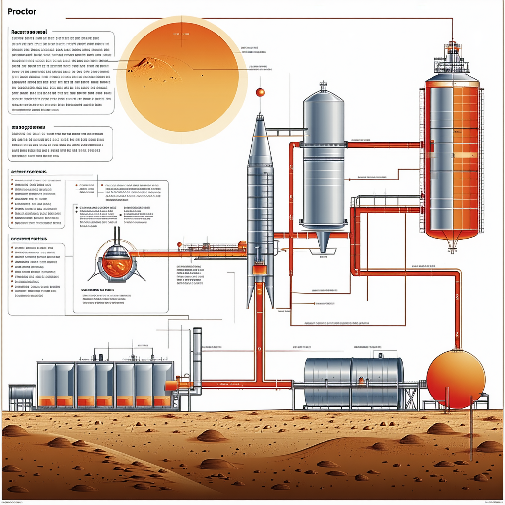 A Large Diagram Is Displayed On A Page, Showing The Process Of Refining Oil