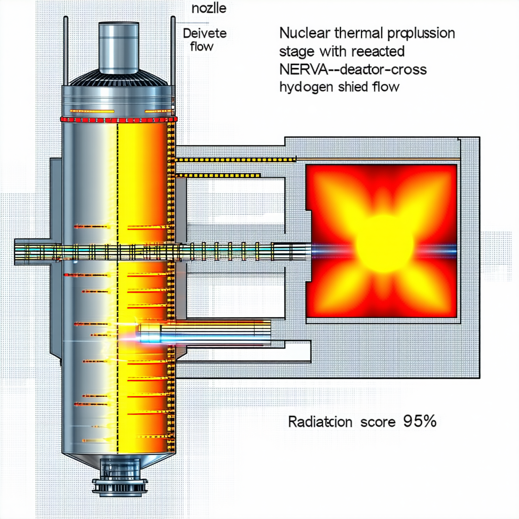 The Image Is A Diagram Of A Nuclear Reactor, Showing The Various Stages Of The Process