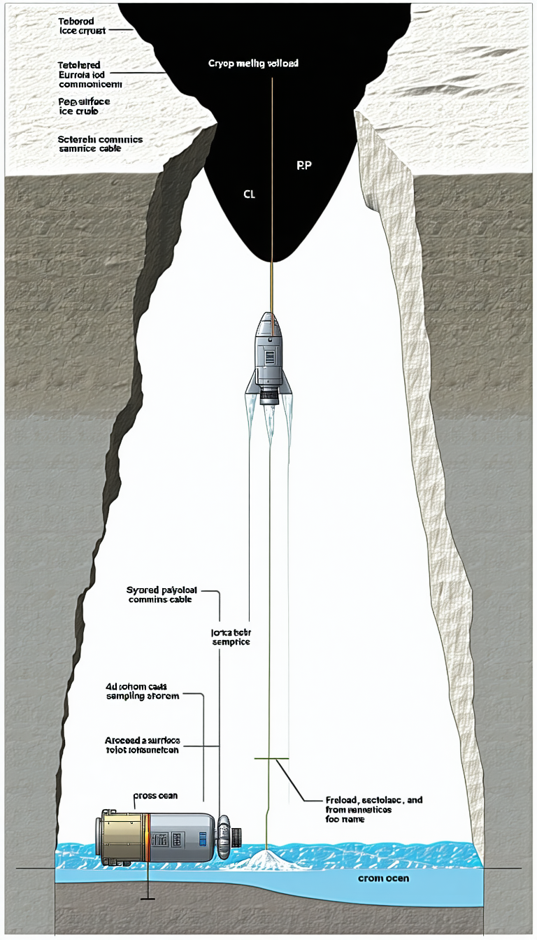 A Space Shuttle On A Rocky Surface, Possibly On A Distant Planet