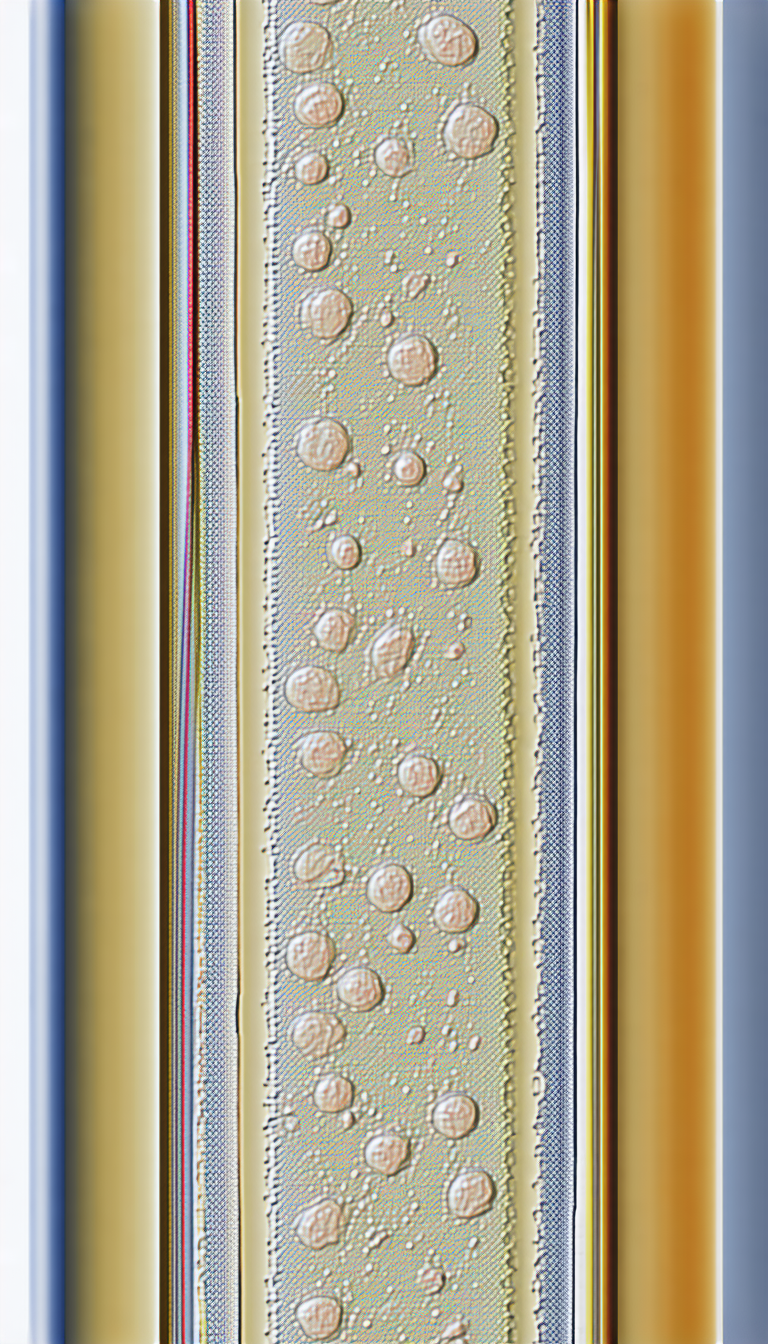A Close-up Of A Yellow And Green Striped Object, Possibly A Piece Of Fabric Or A Wallpaper