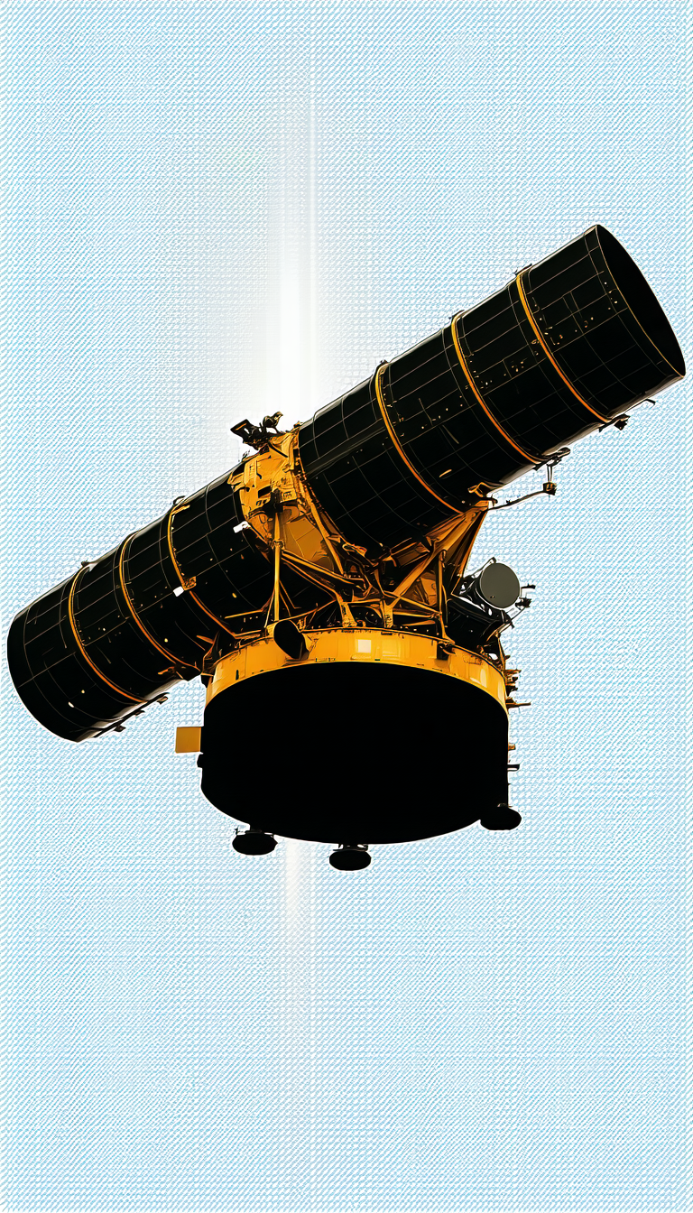 A Large Rocket Ship With A Yellow And Black Color Scheme