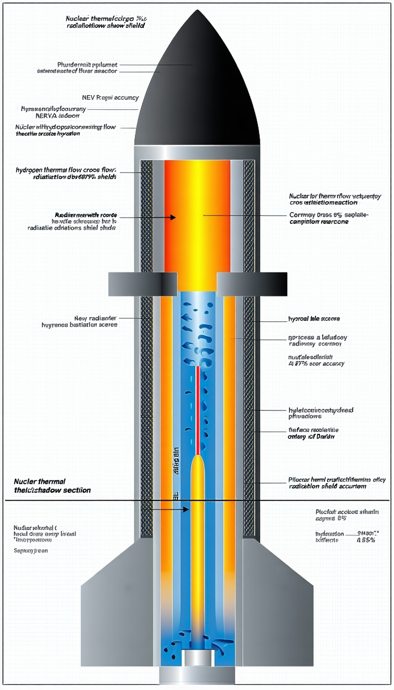 The Image Is A Diagram Showing The Process Of Nuclear Fusion
