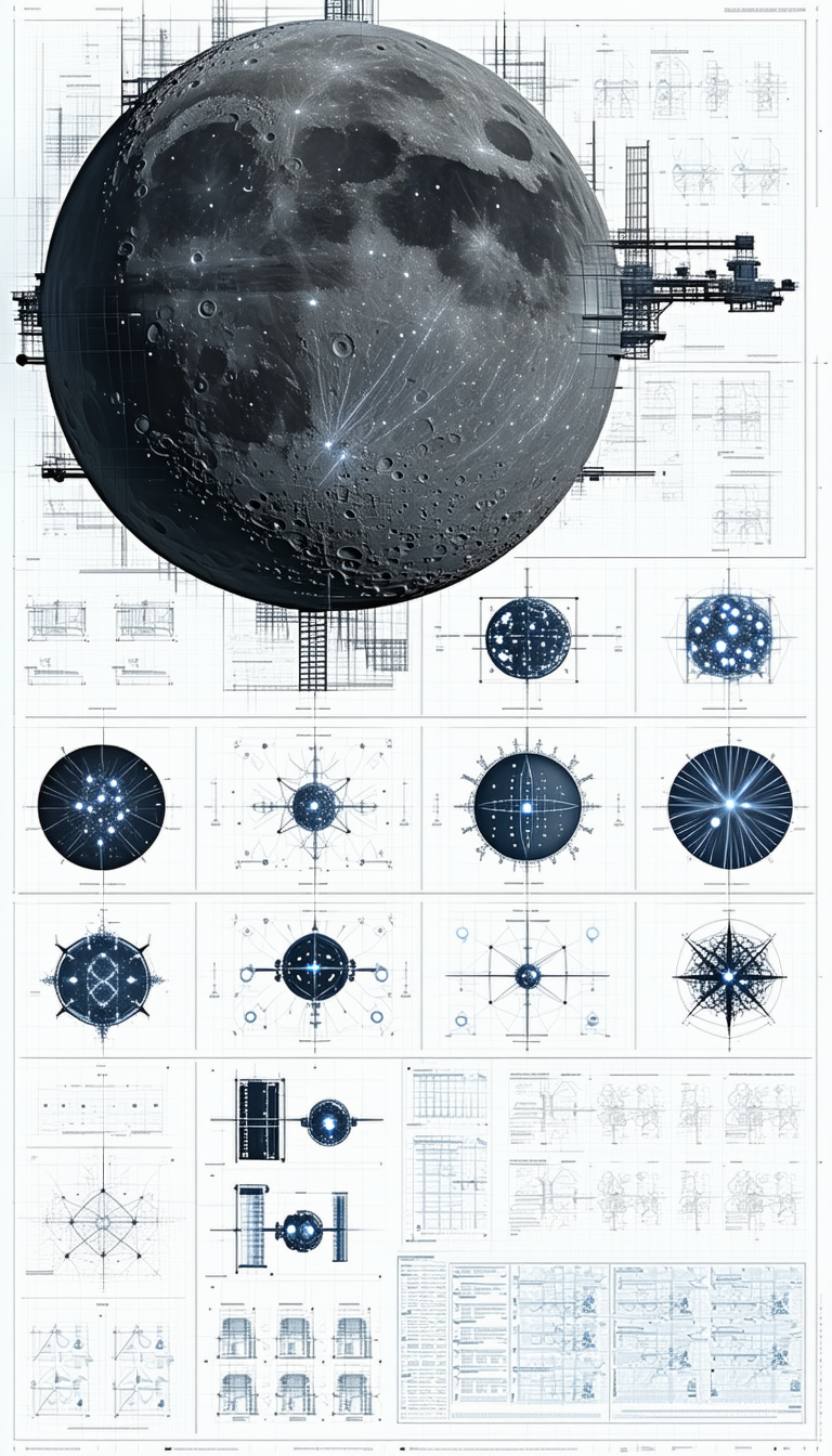 collection various diagrams illustrations