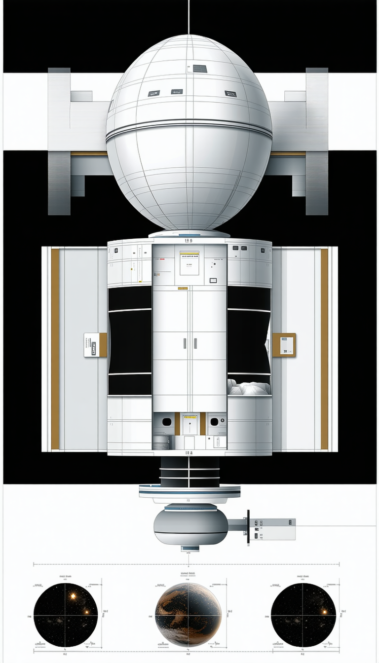 model space station