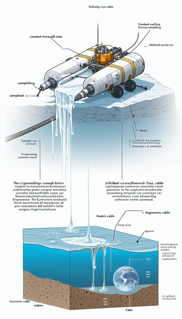 The Image Is A Diagram Showing The Process Of How Ice Melts