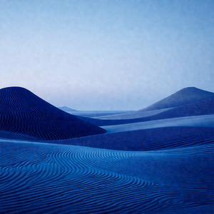 Beautiful desert landscape with a sky background