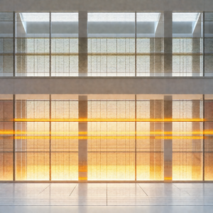 Large building with many windows