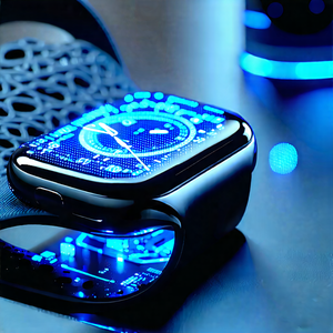 Tech Cinema 4D: Smart watch with holographic display