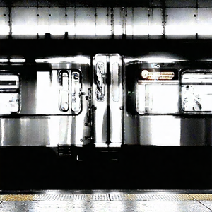 Urban Graphic Design: City subway in arts district