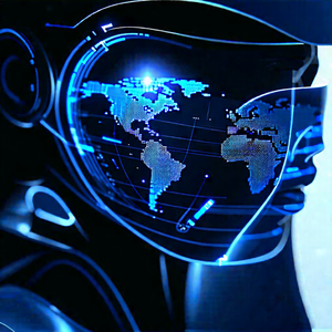 Tech Abstract Design: Innovative wearable device (design:1.23)