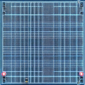 Tech Drone Photography: Close-up of sensor array